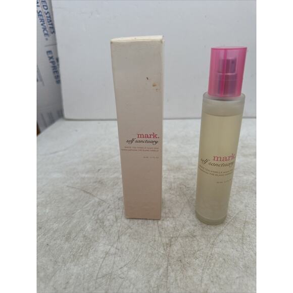 AVON Mark Self Sanctuary White Tea Vanilla Scent Mist 1.7 oz ~ NEW & SEALED - Picture 2 of 8